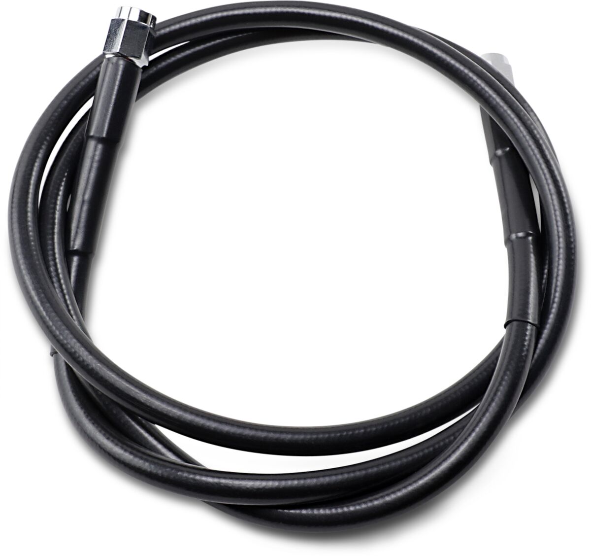 Drag Specialties Brakeline Univ Blk 46 BRAKE LINES-HOSES-STAINLESS ST Drag Specialties