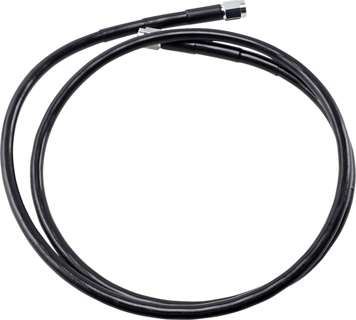Drag Specialties Brakeline Univ Blk 47 BRAKE LINES-HOSES-STAINLESS ST Drag Specialties