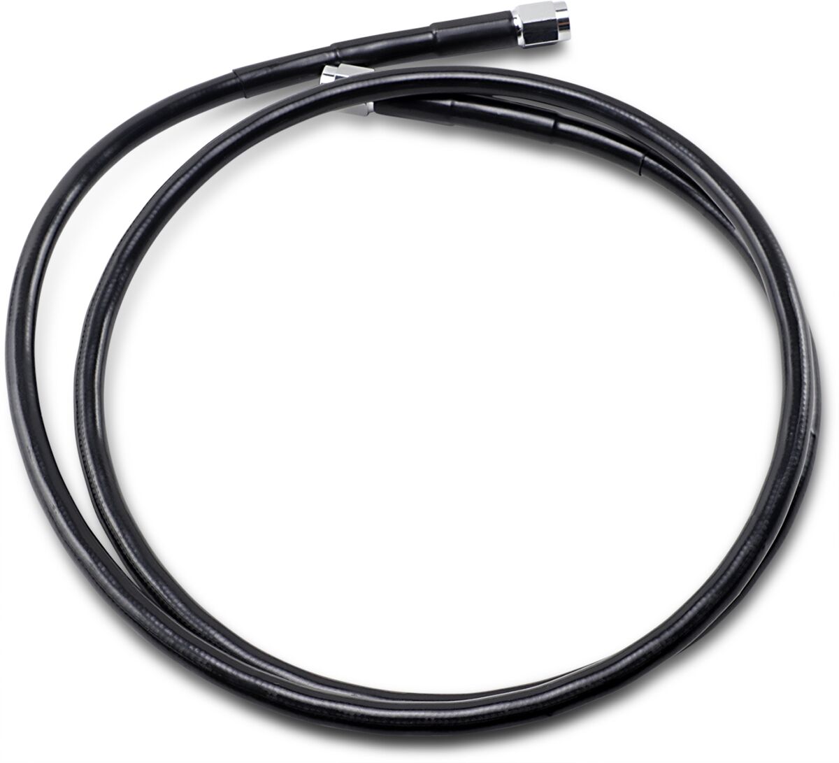 Drag Specialties Brakeline Univ Blk 47 BRAKE LINES-HOSES-STAINLESS ST Drag Specialties