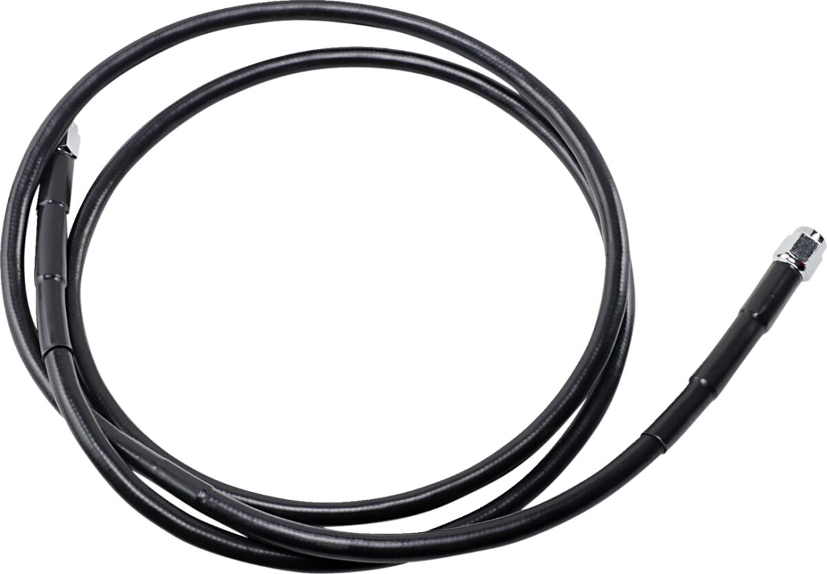 Drag Specialties Brakeline Univ Blk 56 BRAKE LINES-HOSES-STAINLESS ST Drag Specialties