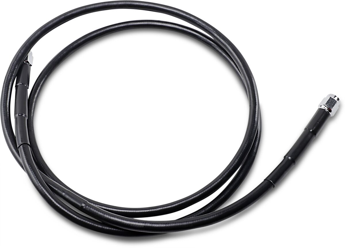 Drag Specialties Brakeline Univ Blk 56 BRAKE LINES-HOSES-STAINLESS ST Drag Specialties