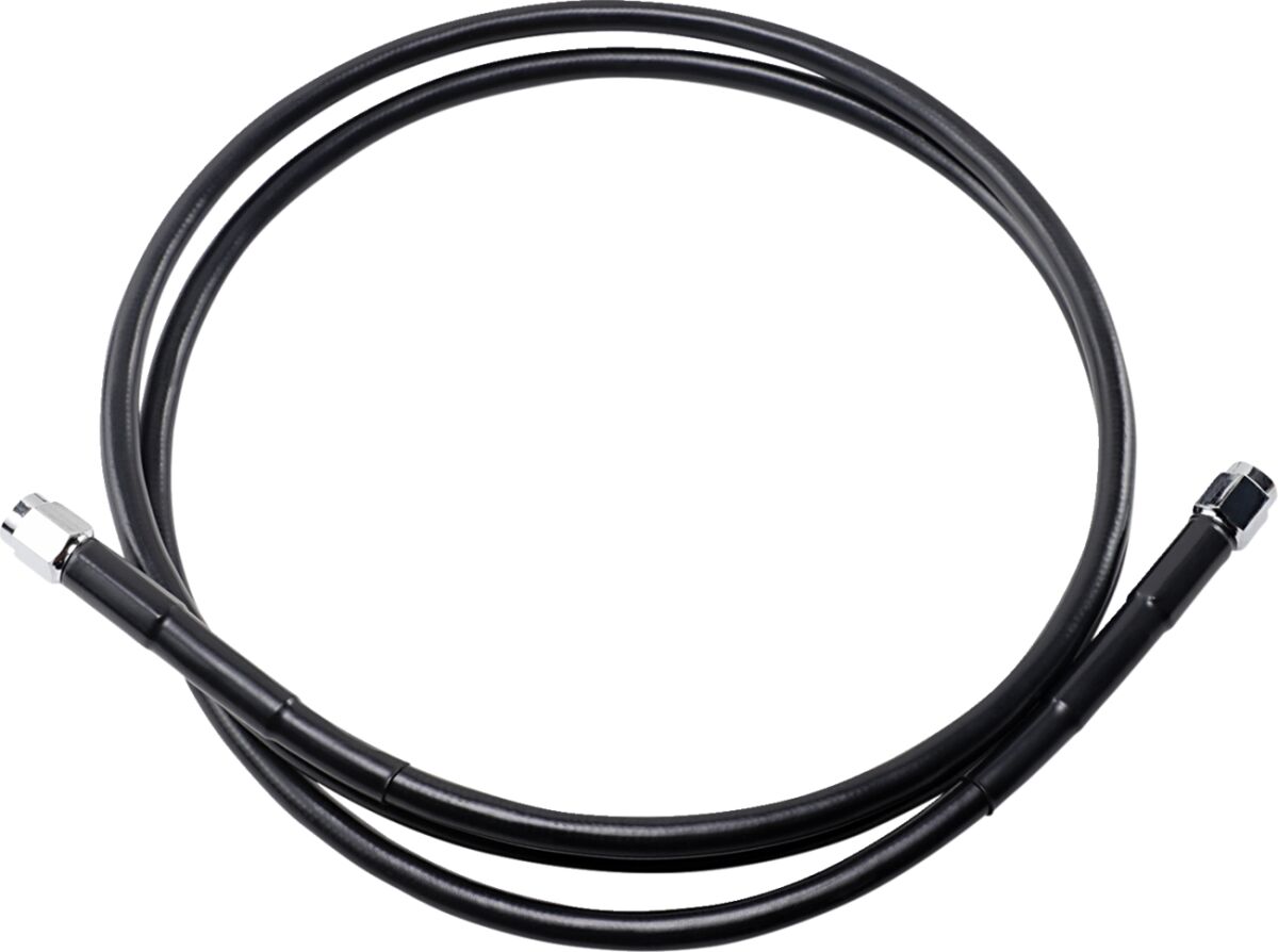Drag Specialties Brakeline Univ Blk 58 BRAKE LINES-HOSES-STAINLESS ST Drag Specialties