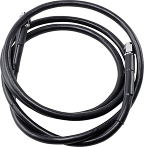 Drag Specialties Brakeline Univ Blk 60 BRAKE LINES-HOSES-STAINLESS ST Drag Specialties