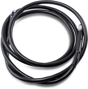 Drag Specialties Brakeline Univ Blk 62 BRAKE LINES-HOSES-STAINLESS ST Drag Specialties