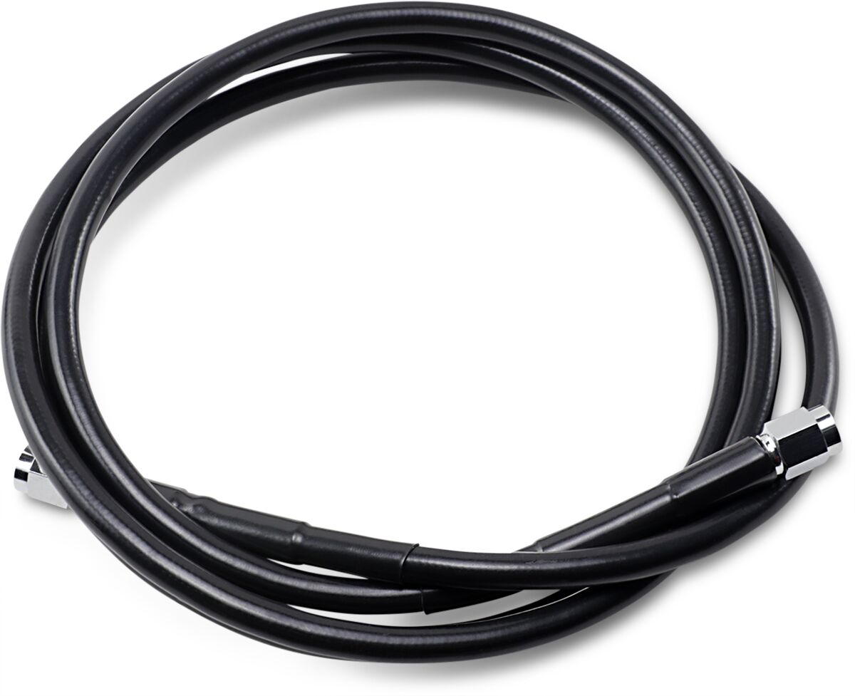 Drag Specialties Brakeline Univ Blk 64 BRAKE LINES-HOSES-STAINLESS ST Drag Specialties