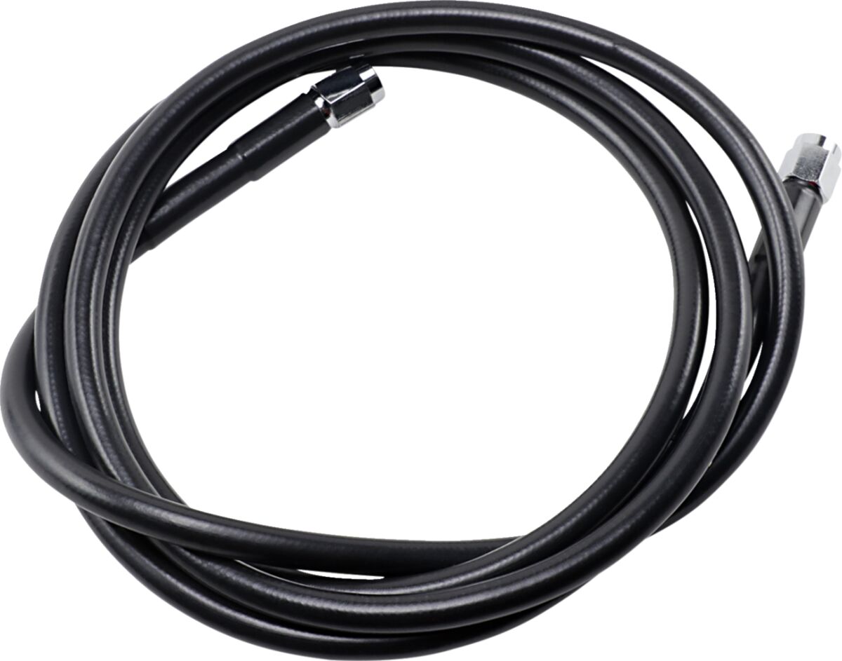 Drag Specialties Brakeline Univ Blk 66 BRAKE LINES-HOSES-STAINLESS ST Drag Specialties