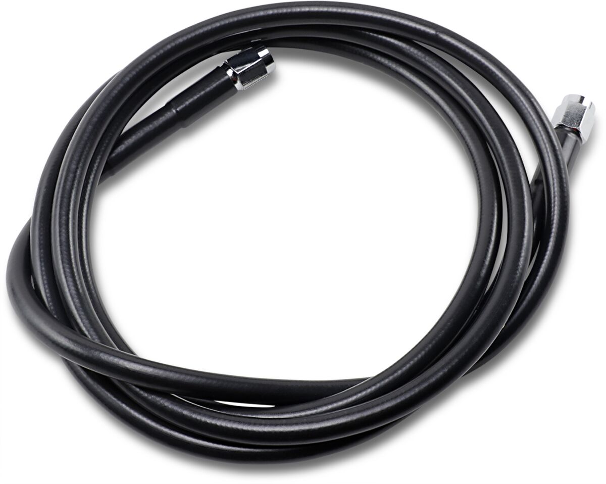 Drag Specialties Brakeline Univ Blk 66 BRAKE LINES-HOSES-STAINLESS ST Drag Specialties