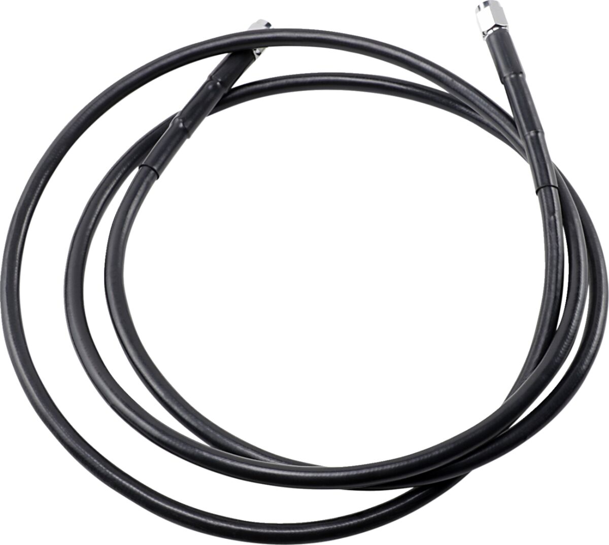 Drag Specialties Brakeline Univ Blk 71 BRAKE LINES-HOSES-STAINLESS ST Drag Specialties
