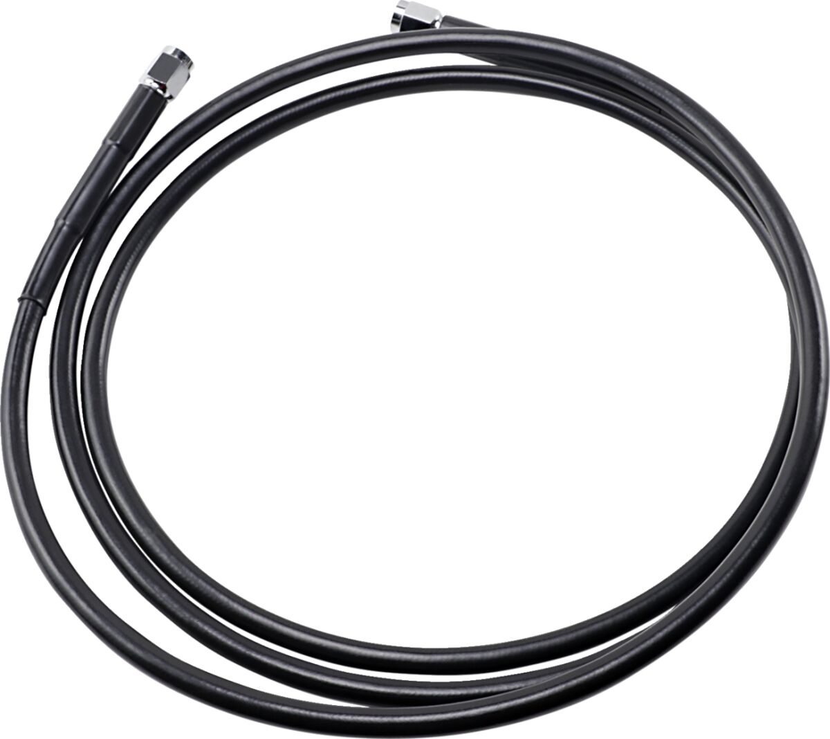 Drag Specialties Brakeline Univ Blk 74 BRAKE LINES-HOSES-STAINLESS ST Drag Specialties