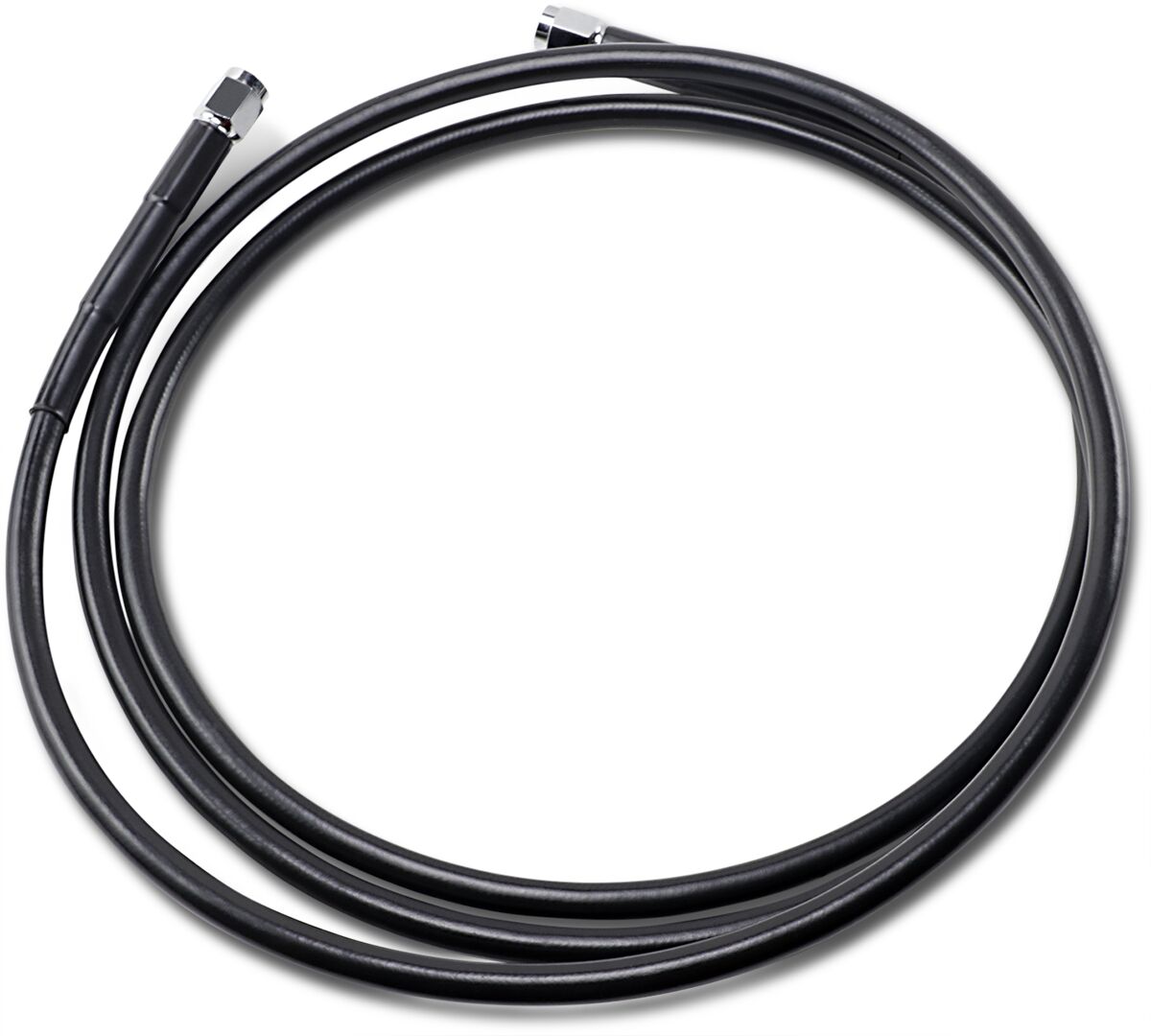 Drag Specialties Brakeline Univ Blk 74 BRAKE LINES-HOSES-STAINLESS ST Drag Specialties
