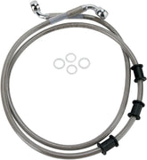 Drag Specialties Brakeline Flstn08 14 Ss+2 BRAKE LINES-HOSES-STAINLESS ST Drag Specialties
