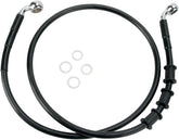Drag Specialties Brakeline Flstn08 14 Blk+4 BRAKE LINES-HOSES-STAINLESS ST Drag Specialties