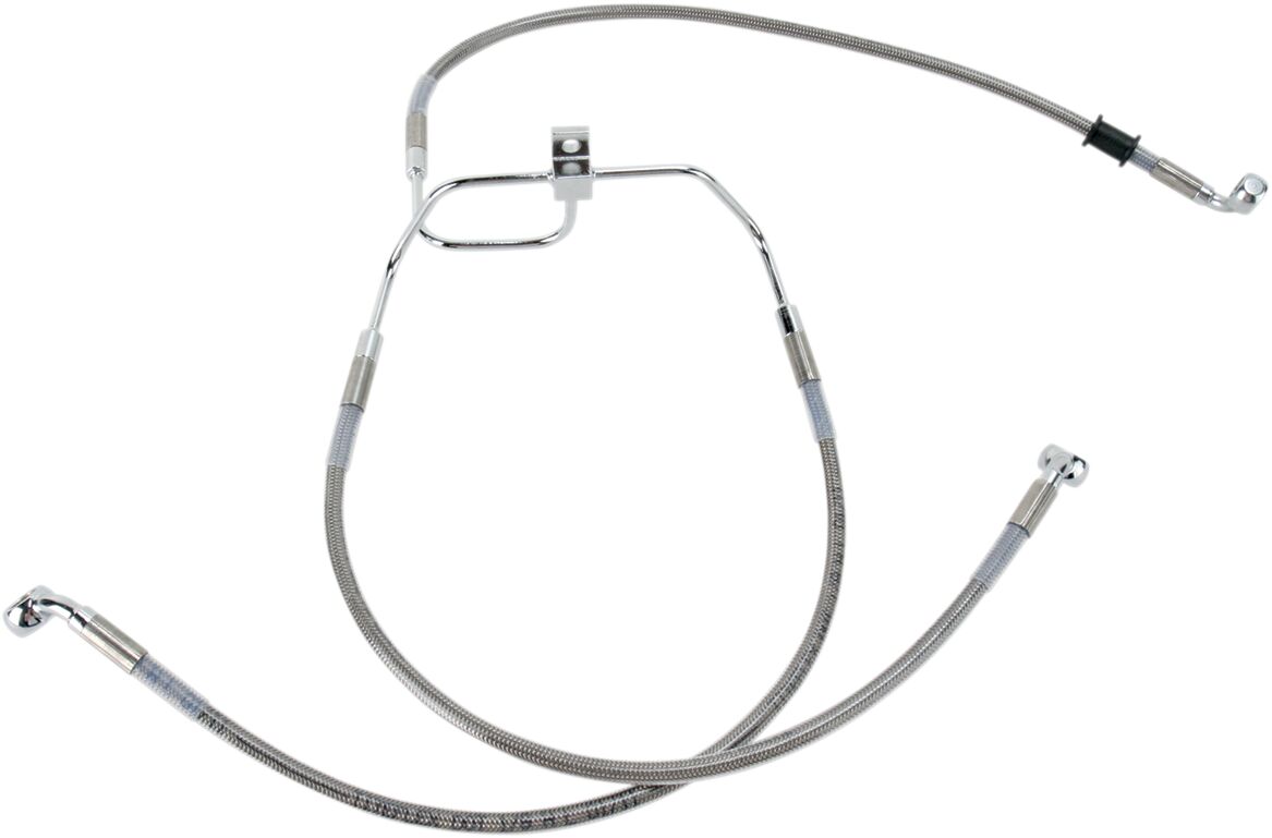 Drag Specialties Front Brake Line Stainless Steel Brake Lines Hoses Stainless Drag Specialties