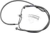 Drag Specialties Brakeline Fxdf08 17 Ss+2 BRAKE LINES-HOSES-STAINLESS ST Drag Specialties