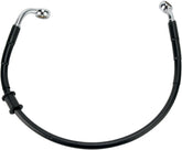 Drag Specialties Rear Brake Line Black Vinyl Coated Stainless Steel Brake Lines Hoses Stainless Drag Specialties