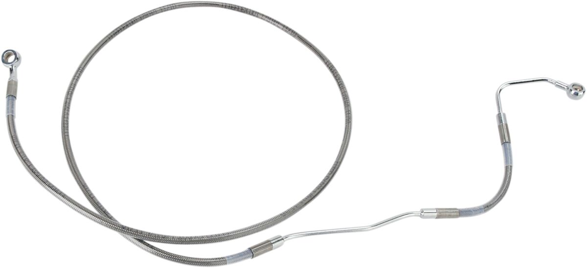 Drag Specialties Front Upper Brake Line Stainless Steel Brake Lines Hoses Stainless Drag Specialties