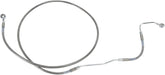 Drag Specialties Front Upper Brake Line Stainless Steel Brake Lines Hoses Stainless Drag Specialties