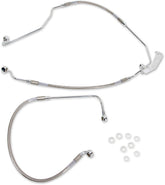 Drag Specialties Rear Brake Line Stainless Steel Brake Lines Hoses Stainless Drag Specialties