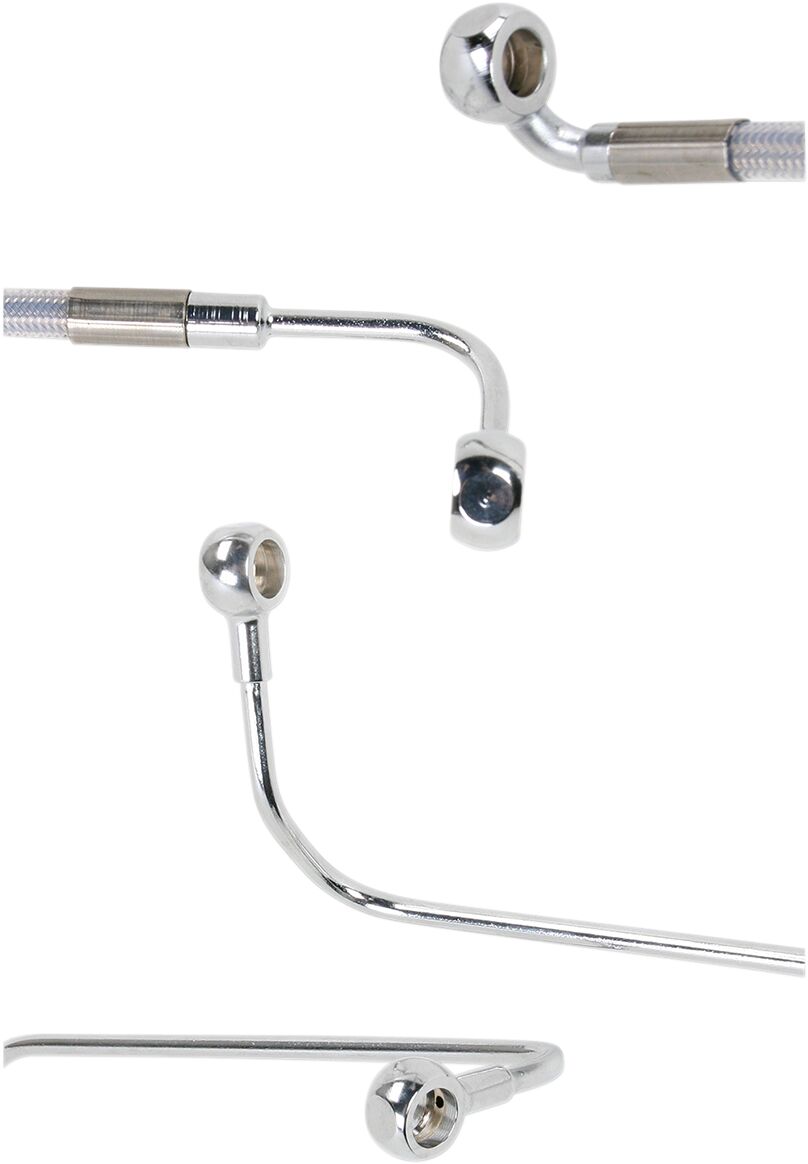 Drag Specialties Rear Brake Line Stainless Steel Brake Lines Hoses Stainless Drag Specialties