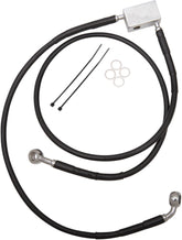 Drag Specialties Brakeline R Sftl 00 3 Bk+2 BRAKE LINES-HOSES-STAINLESS ST Drag Specialties