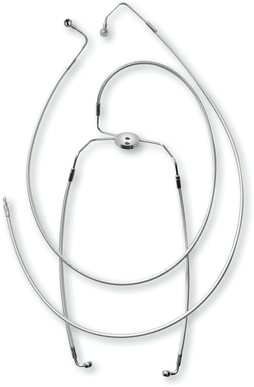 Magnum Shielding Line Brk Lwr 00 03 Fxdx Pl BRAKE LINES-HOSES-STAINLESS ST Magnum Shielding