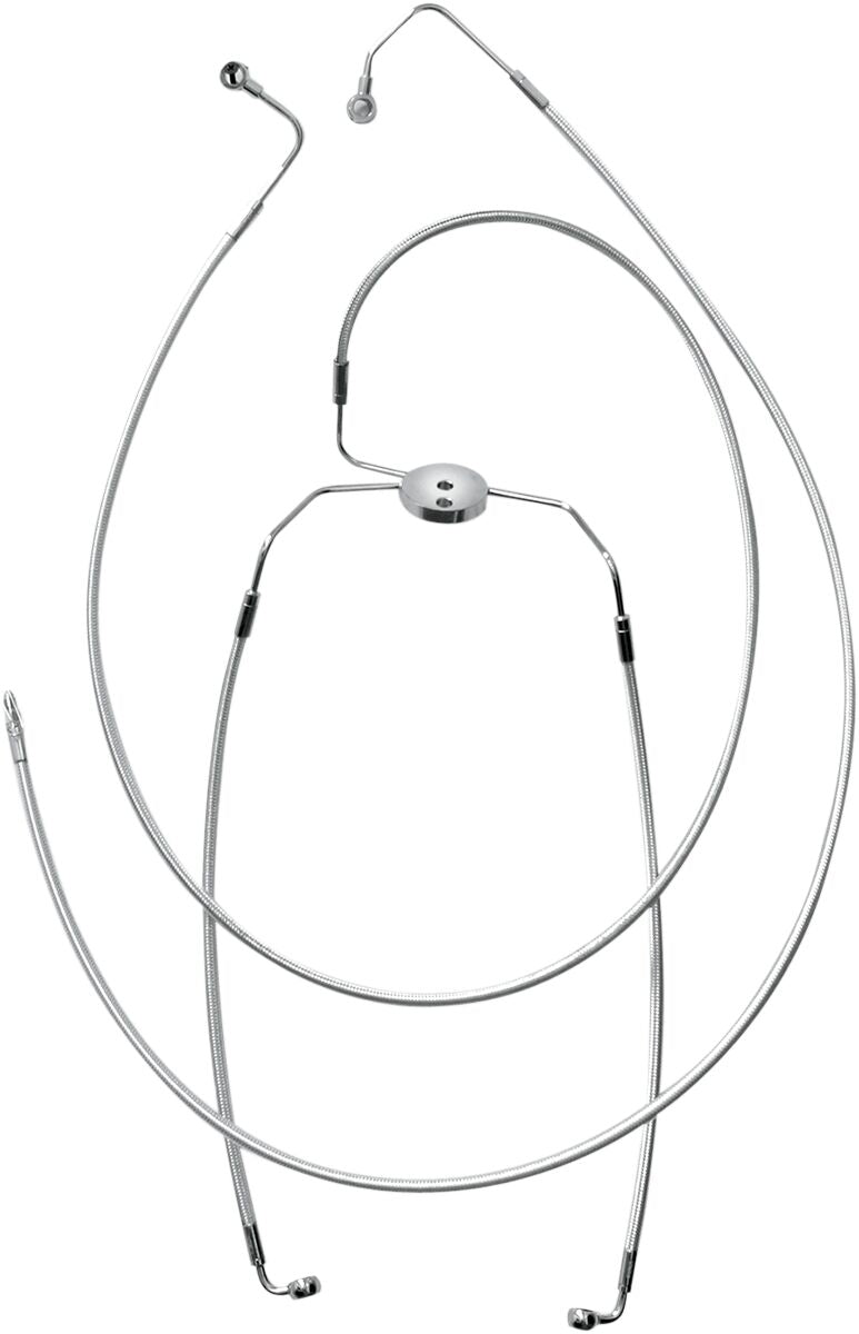 Magnum Shielding Line Brk Lwr 00 03 Fxdx Pl BRAKE LINES-HOSES-STAINLESS ST Magnum Shielding