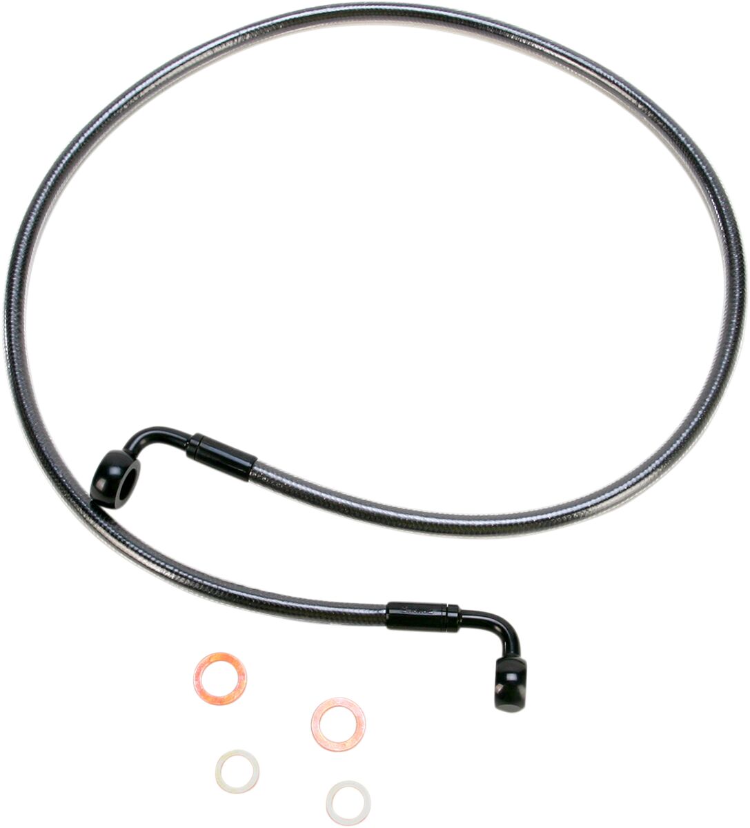 Magnum Shielding Line Brk Fr Bp 90/90 40 BRAKE LINES-HOSES-STAINLESS ST Magnum Shielding