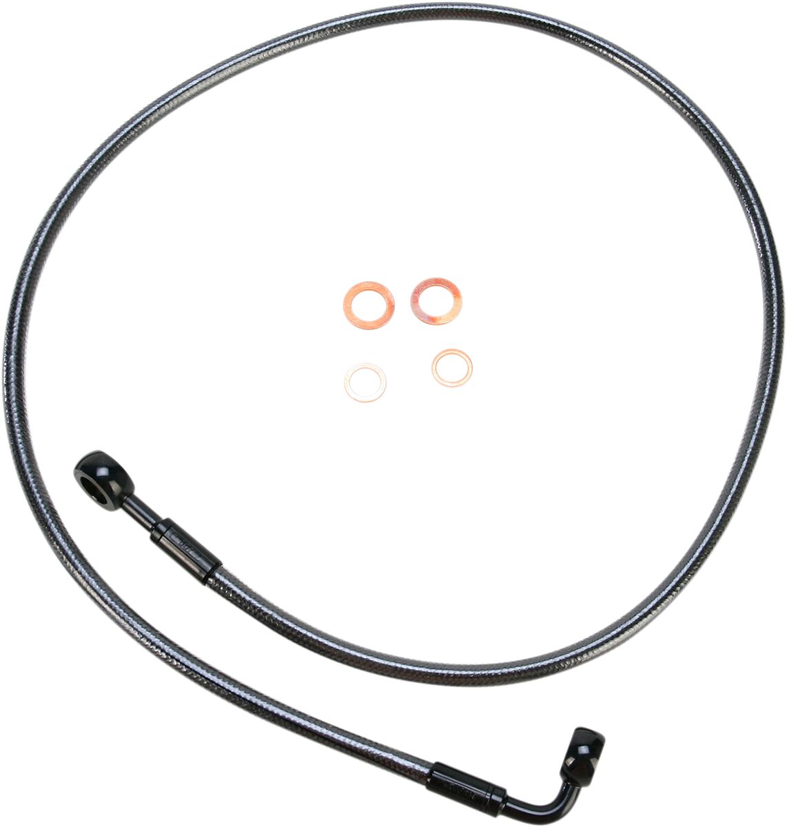 Magnum Shielding Line Brk Fr Bp 180/90 48 BRAKE LINES-HOSES-STAINLESS ST Magnum Shielding