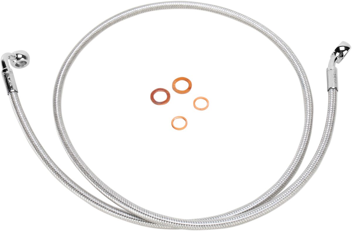 Magnum Shielding Line Brk Fr Ps 35/90 54 BRAKE LINES-HOSES-STAINLESS ST Magnum Shielding
