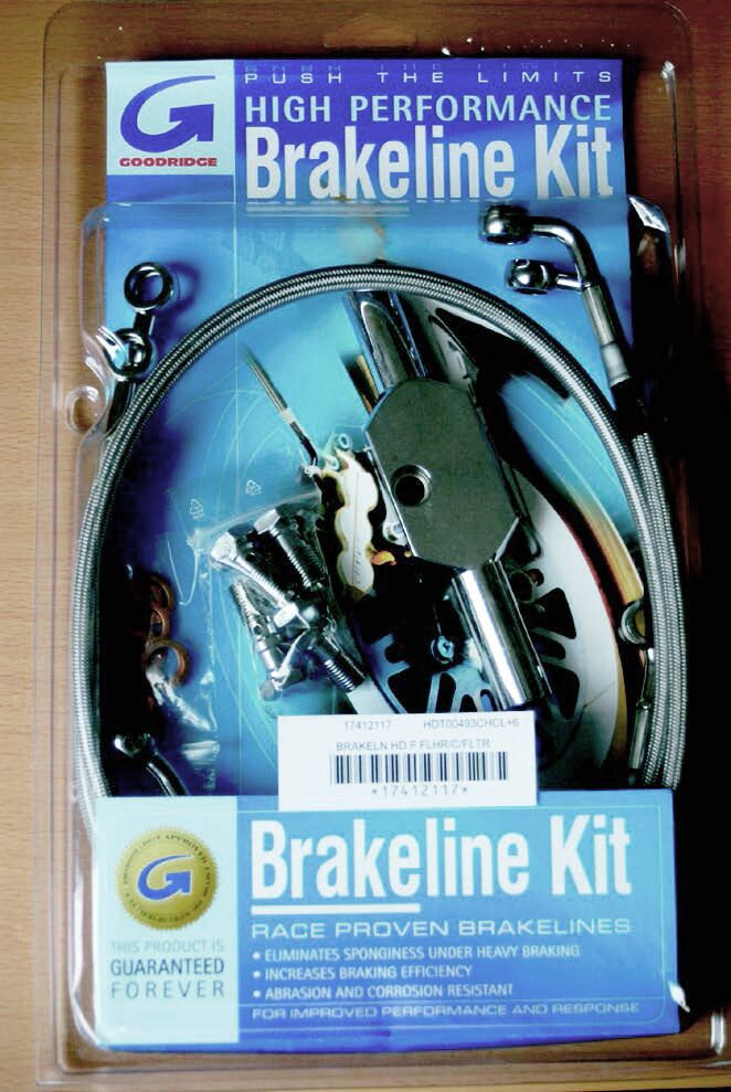 Goodridge Line Brk Ft E2 Flstn05 12 BRAKE LINES-HOSES-STAINLESS ST Goodridge