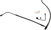Magnum Shielding Brake Line Front Lower Designer Clear Jacket Chrome Black Brake Lines Hoses Stainless Magnum Shielding