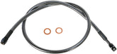 Magnum Shielding Brake Line Front Upper Designer Black Pearl Brake Lines Hoses Stainless Magnum Shielding