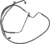 Drag Specialties Line Brk 14 17 Flht S+4 BRAKE LINES-HOSES-STAINLESS ST Drag Specialties