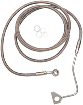 Drag Specialties Extended Length Front Stainless Steel Brake Line Kit Brake Lines Hoses Stainless Drag Specialties