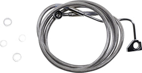 Drag Specialties Line Br 14 5 Fl W/Abs S+10 BRAKE LINES-HOSES-STAINLESS ST Drag Specialties