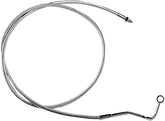 Magnum Shielding Brake Line Front Mid Dual Disc Abs Designer Clear Jacket Sterling Chromite® Ii Nature Brake Lines Hoses Stainless Magnum Shielding