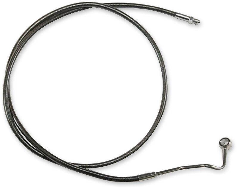 Magnum Shielding Brake Line Front Mid Dual Disc Abs Designer Chrome Black Brake Lines Hoses Stainless Magnum Shielding