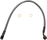 Magnum Shielding Brake Line Front Upper Abs Designer Black Pearl Brake Lines Hoses Stainless Magnum Shielding