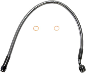 Magnum Shielding Brake Line Front Upper Abs Designer Black Pearl Brake Lines Hoses Stainless Magnum Shielding