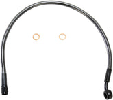 Magnum Shielding Brake Line Front Upper Abs Designer Black Pearl Brake Lines Hoses Stainless Magnum Shielding