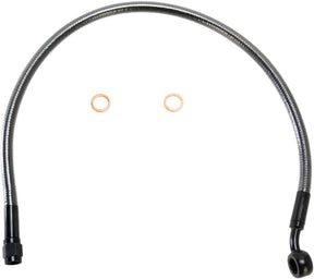 Magnum Shielding Brake Line Front Upper Abs Designer Black Pearl Brake Lines Hoses Stainless Magnum Shielding
