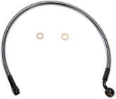Magnum Shielding Brake Line Front Upper Abs Designer Black Pearl Brake Lines Hoses Stainless Magnum Shielding