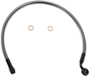 Magnum Shielding Brake Line Front Upper Abs Designer Black Pearl Brake Lines Hoses Stainless Magnum Shielding