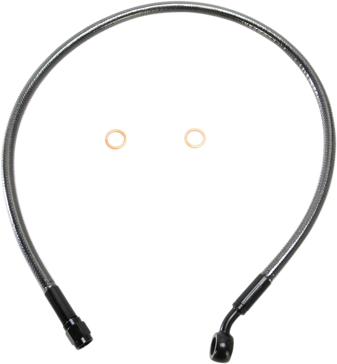 Magnum Shielding Brake Line Front Upper Abs Designer Black Pearl Brake Lines Hoses Stainless Magnum Shielding