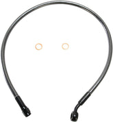 Magnum Shielding Brake Line Front Upper Abs Designer Black Pearl Brake Lines Hoses Stainless Magnum Shielding