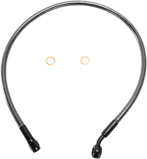 Magnum Shielding Brake Line Front Upper Abs Designer Black Pearl Brake Lines Hoses Stainless Magnum Shielding