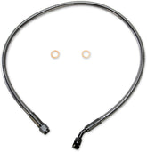 Magnum Shielding Brake Line Front Upper Abs Designer Black Pearl Brake Lines Hoses Stainless Magnum Shielding