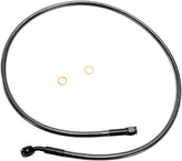 Magnum Shielding Brake Line Front Upper Abs Designer Black Pearl Brake Lines Hoses Stainless Magnum Shielding