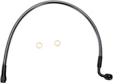 Magnum Shielding Brk Frt Lne 90/10 Mm19 Blk BRAKE LINES-HOSES-STAINLESS ST Magnum Shielding