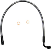 Magnum Shielding Brake Line Front Upper Abs Designer Black Pearl Brake Lines Hoses Stainless Magnum Shielding